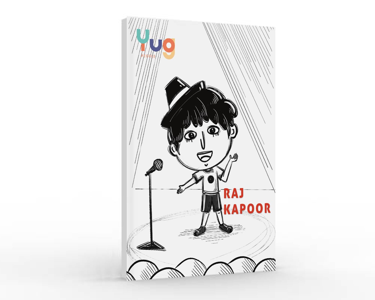 Raj Kapoor – Illustrative Biography of Bollywood Showman – Indian Cinema Director, Producer and Actor | Interesting Activity Book with 5 Interactive Activity Sheets for All by Yug Books