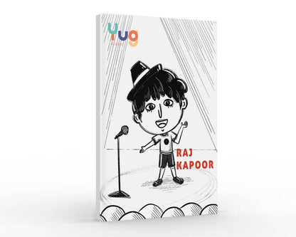 Raj Kapoor ‚Äì Illustrative Biography of Bollywood Showman ‚Äì Indian Cinema Director, Producer and Actor | Interesting Activity Book with 5 Interactive Activity Sheets for All by Yug Books