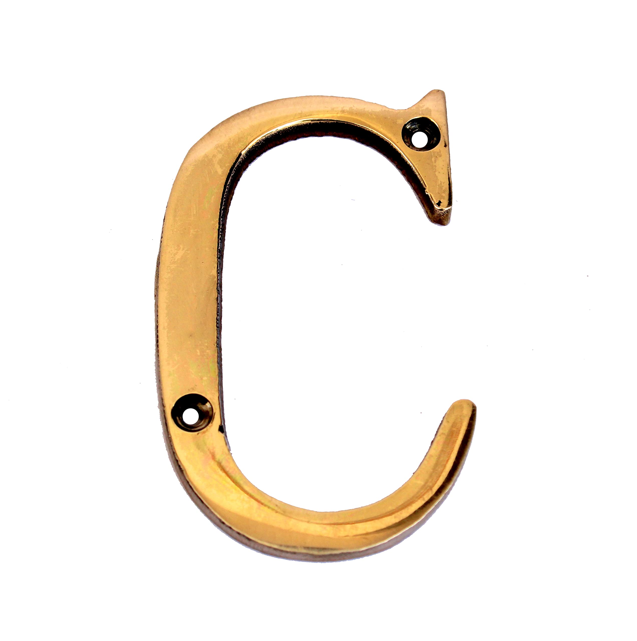 eSplanade - Brass House Hotel Door Name Alphabets - Wall Door Plaque Letter Alphabets - 3" Inches - Golden ("All Alphabet-3")