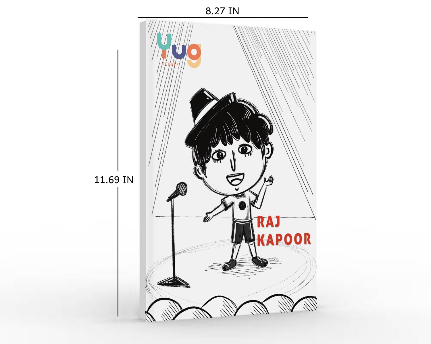 Raj Kapoor – Illustrative Biography of Bollywood Showman – Indian Cinema Director, Producer and Actor | Interesting Activity Book with 5 Interactive Activity Sheets for All by Yug Books