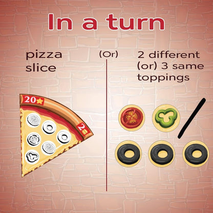 Pizza Games for Kids Ages 5-8, Unique Pizza Party Games, Cool Smart Learning Games Gifts for Boys and Girls, Fun Pretend Play Family Travel Games, Yuka Champs Educational Strategy Board Games