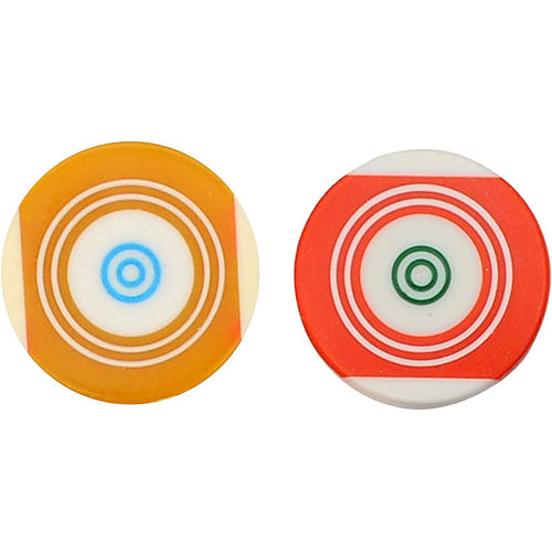 StonKraft Carrom Board Striker Standard Size with Case (Pack of 2) - No Choice of Color/Design - Assorted Colors