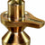 ESPLANADE Brass Idol Car Dashboard God Idol for Home for Desk Decor | Antique Decor Item | Home Decor Gift Showpieces