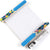 IVEI Fridge Magnet with Hooks, Dry Erase Board - Easy to Wipe White Board - Paper Quilling on a Wooden Frame – Unique to-Do-List - Magnet for Fridge - Best Gift