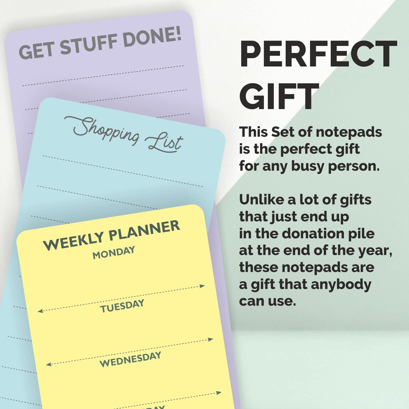 XOXOMags Mini Fridge Magnet Write-Erase Planner Board - for Daily and Weekly Tasks, Meal Planner, Organizer, Shopping Checklists for Home and Office (Pastel & Rainbow combo)