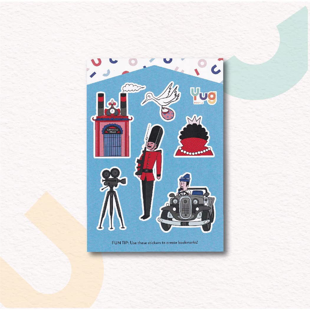 Jamsetji Tata - Illustrative Biography of Father of Indian Industry | Early Learning Activity Book with 5 Interactive Activity for All by Yug Books