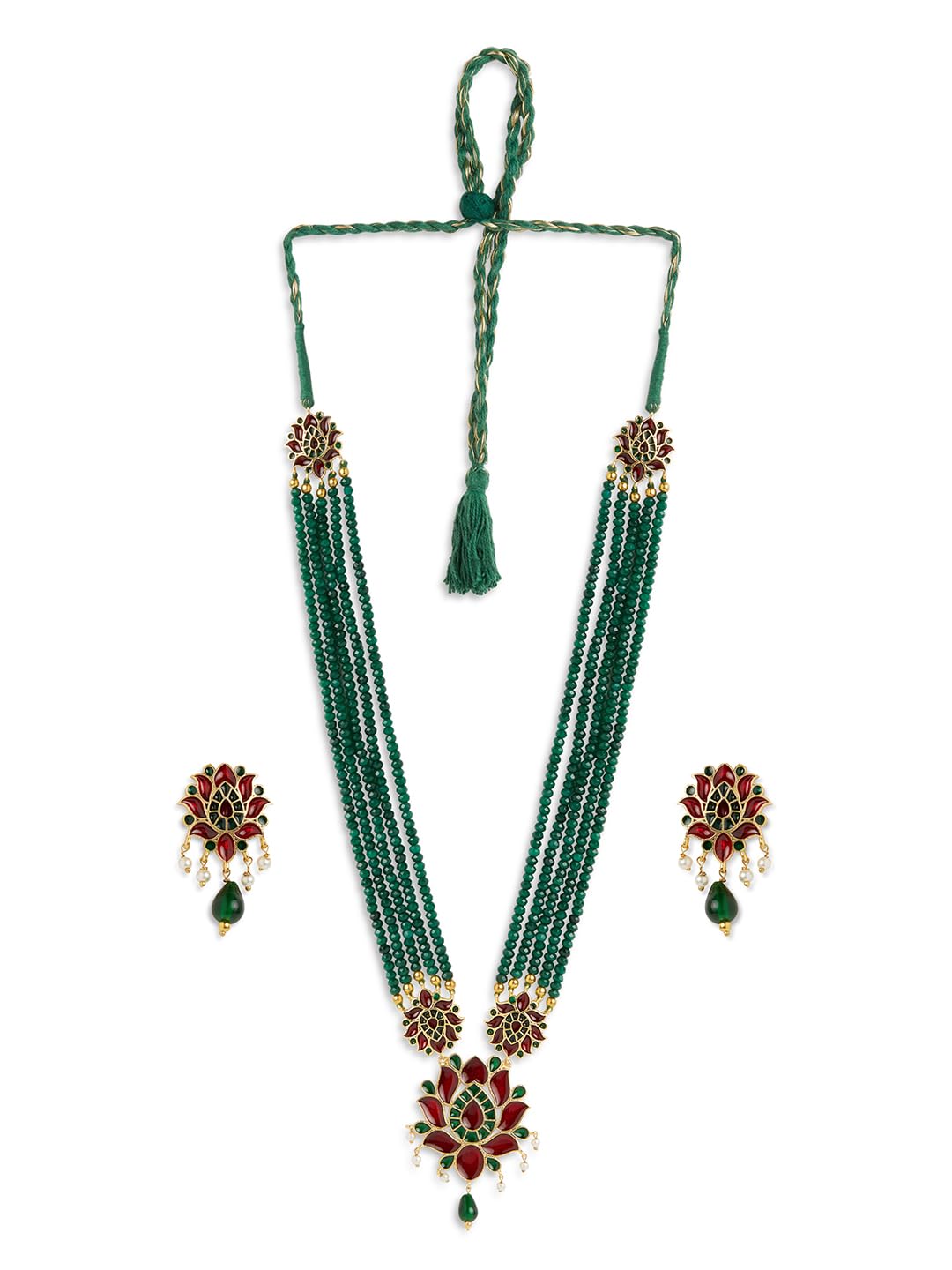 Binnis wardrobe beaded Beautiful handcrafted necklace set