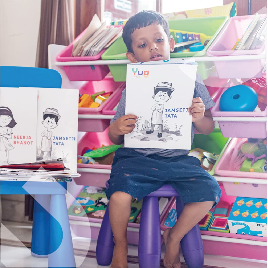 Jamsetji Tata - Illustrative Biography of Father of Indian Industry | Early Learning Activity Book with 5 Interactive Activity for All by Yug Books