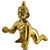 StonKraft Brass Krishna Laddoo Gopal Kanha Makhan Chor Statue Idol Murti Sculpture (Small Size)