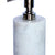 KLEO Marble Soap/Lotion Dispenser - Stone Bathroom Accessories Set Marble Bath Set