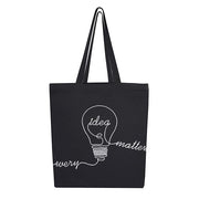 SKAPADORO Canvas Zip Tote - 100% Cotton, Embroidered Tote Bags For Travel, College, Beach, Shopping, Grocery, Easy to Wash Trendy Everyday Shoulder Bag - Dog Lovers & Idea Design