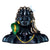 eSplanade Resin Shiva Shiv Adiyogi Natraj Idol Murti Sculpture - Black - 3" Inches