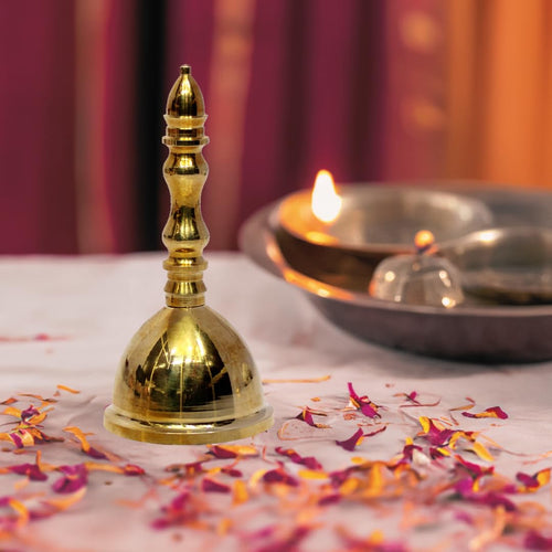 Esplanade Solid Brass Pooja Bell | 4.5