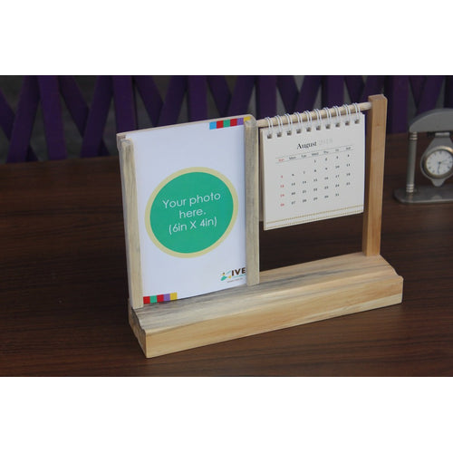 IVEI warli Desk Calendar with a Photo Frame