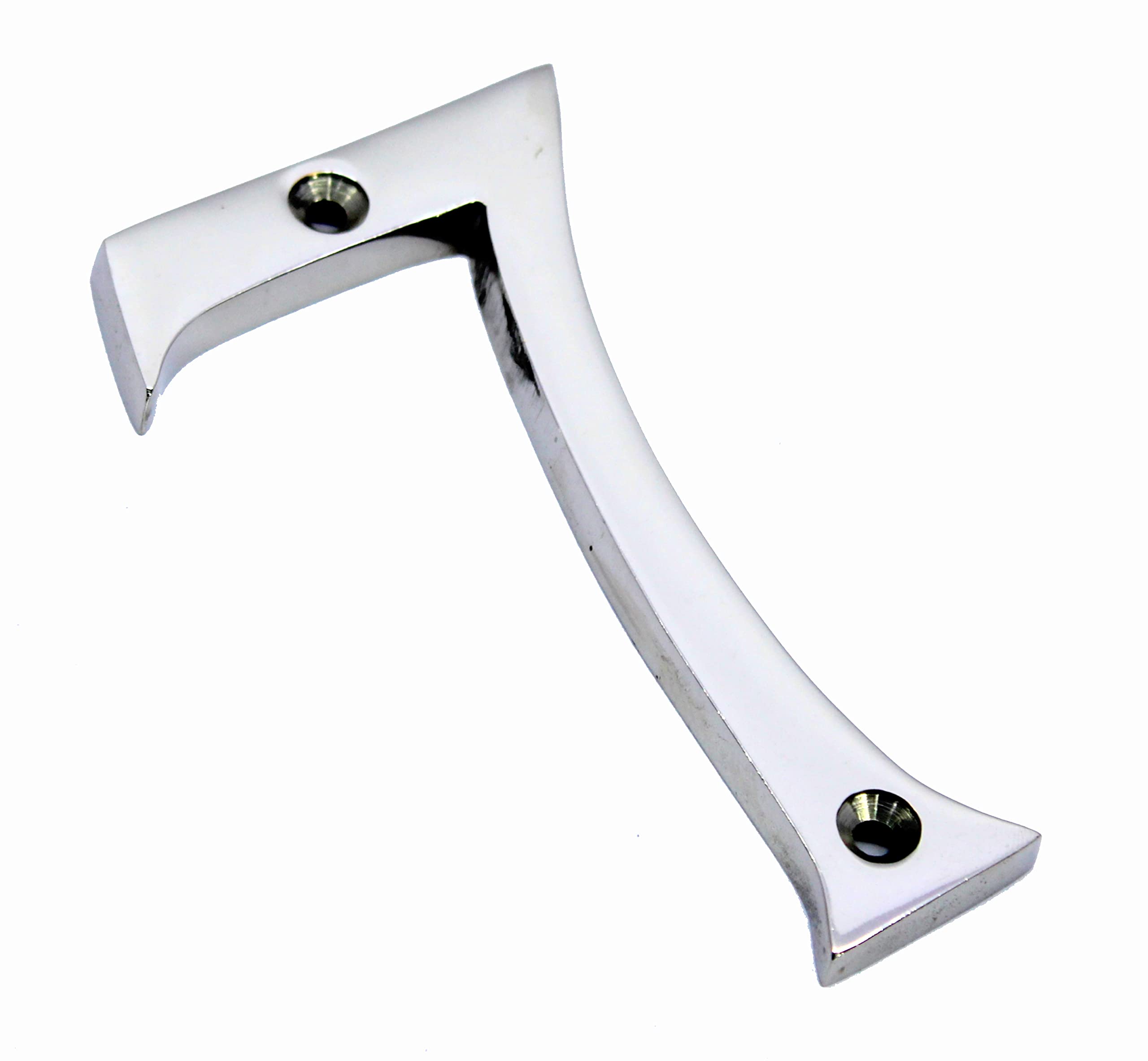 eSplanade 4" Brass House Hotel Door Number Plaque Sticky Numeric Numerical Digit 0-9