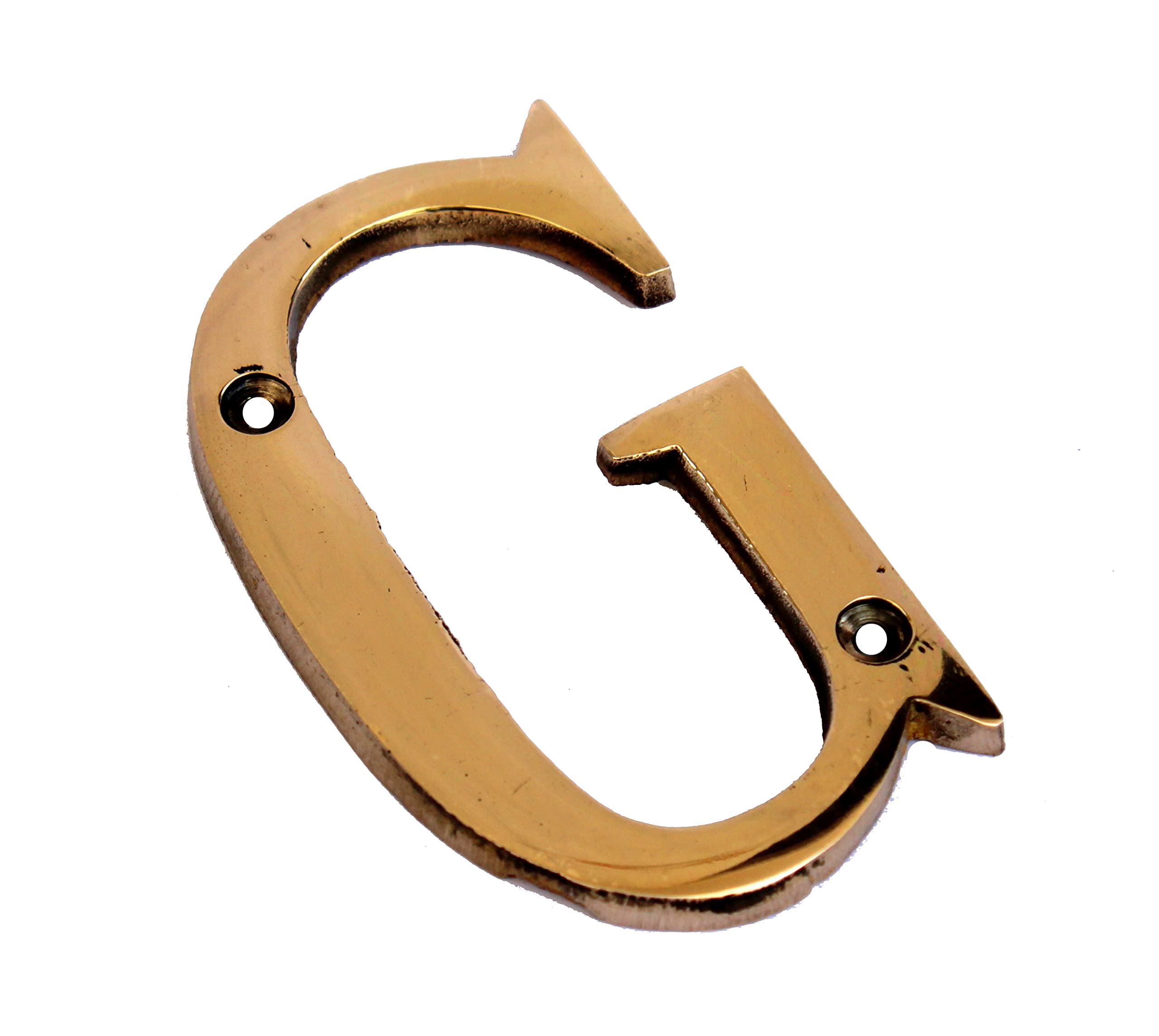 eSplanade - Brass House Hotel Door Name Alphabets - Wall Door Plaque Letter Alphabets - 3" Inches - Golden ("All Alphabet-3")