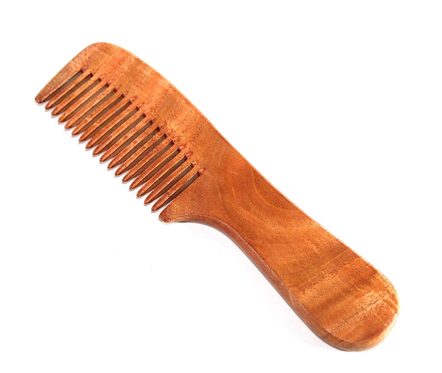 eSplanade Wooden Comb for Men & Women - Neem Wood Handmade Hair, Beard, Moustache Comb