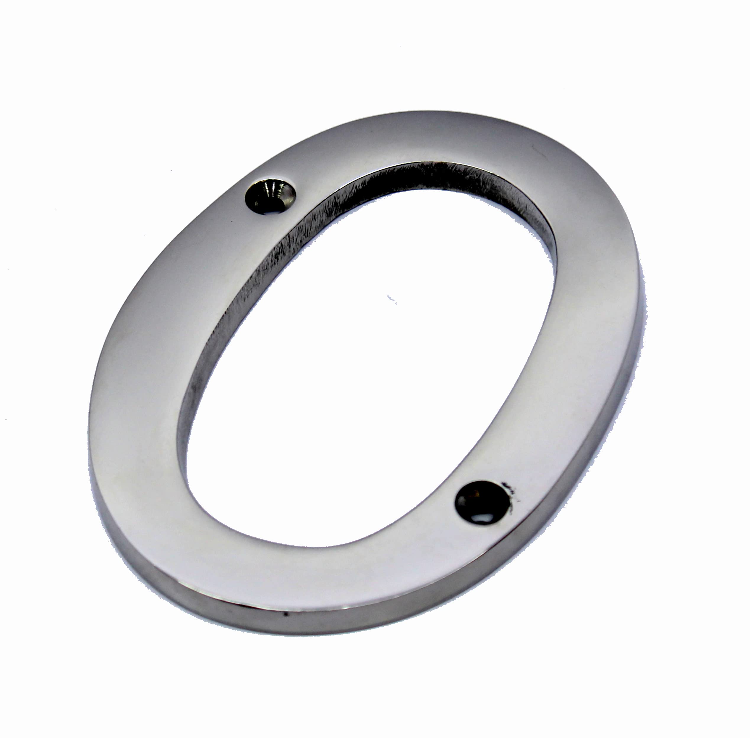 eSplanade 4" Brass House Hotel Door Number Plaque Sticky Numeric Numerical Digit 0-9