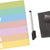 XOXOMags Mini Fridge Magnet Write-Erase Planner Board - for Daily and Weekly Tasks, Meal Planner, Organizer, Shopping Checklists for Home and Office (Pastel & Rainbow combo)