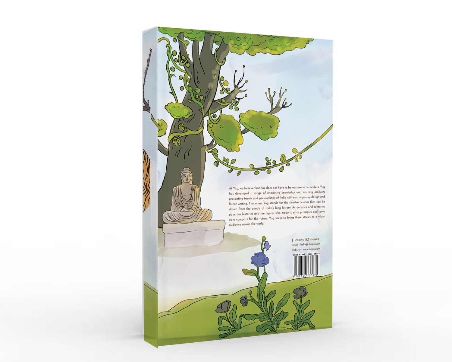 The Great Indian Travelogue - Magical journey across India | Kids travel book | Children's early learning picture book | Yug Books | Yug Publications