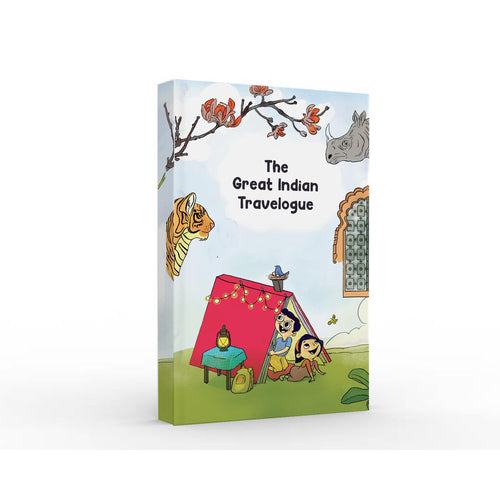 The Great Indian Travelogue - Magical journey across India | Kids travel book | Children's early learning picture book | Yug Books | Yug Publications