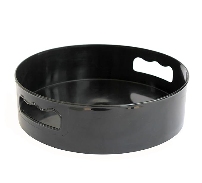 Kleo 360° Rotating Organizer Tray, Kitchen Organizer, Multi-Purpose Rotating Tray, Cosmetics Organizer, Bathroom & Dressing Table Organizer (Blue)