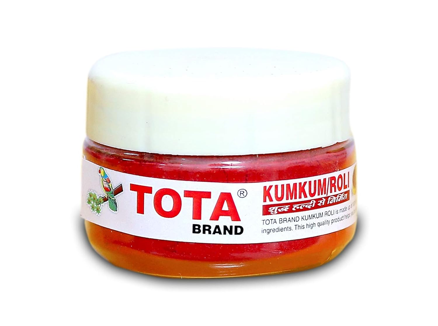 TOTA Pure Kumkum Haldi Roli for Puja Tilak (150 gm - 25gm Each, Red) - Combo of 6 Boxes
