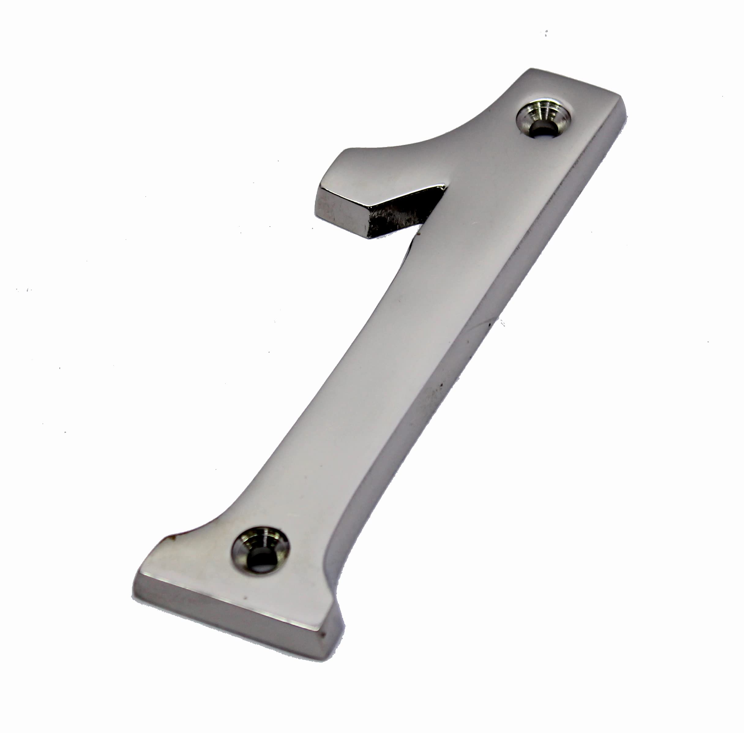 eSplanade 4" Brass House Hotel Door Number Plaque Sticky Numeric Numerical Digit 0-9