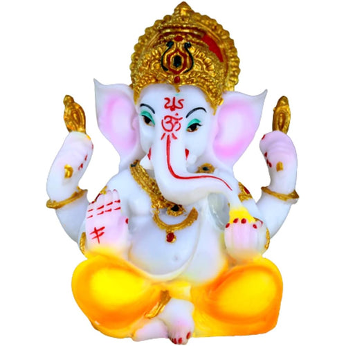 eSplanade Resin Ganesh Ganesha Ganpati Murti Idol Statue Sculpture (5.25