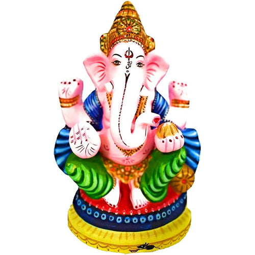 eSplanade Pagdi Ganesha Ganpati Murti Idol Statue Sculpture (9