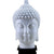 eSplanade Buddha Head Statue for Home Decor | Resin Buddha Face Showpiece for Living Room, Meditation, Office Table Desk, Shelf | Tibetan Buddhist Idol | Zen or Yoga Figurine Gifts | Golden, 9 Inch