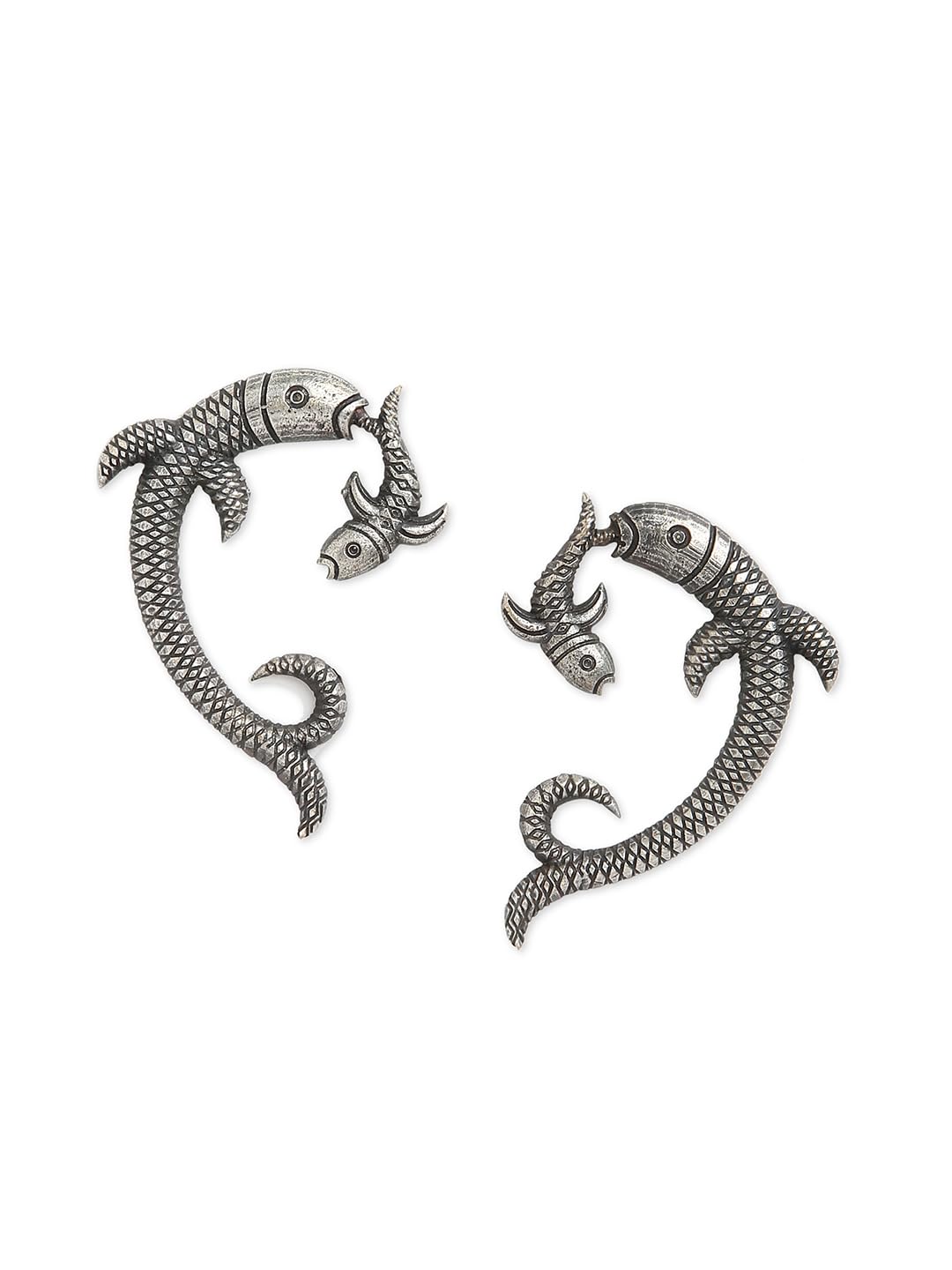 Binnis wardrobe contemporary stone Kundan beautiful round shaped drop earring