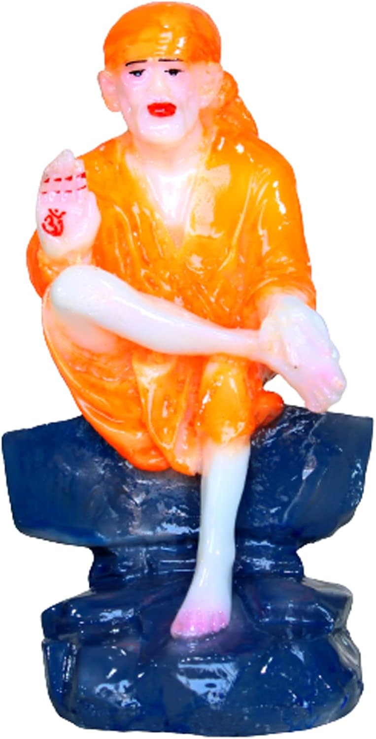 eSplanade 7" Sai Baba Showpiece | Home Decor | Idol | Statue | Figurine | Murti | Statue