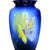 eSplanade Metal Cremation Urn Memorial Jar Pot Container | Full Size Urn for Funeral Ashes Burial | Colorful Butterflies Print | White - 10" Inches