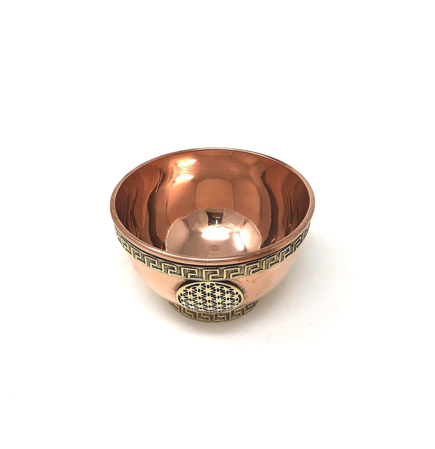 ESPLANADE 3" Copper Offering Bowl | Altar Bowl, Ritual Use, Incense Burner, Smudging Bowl, Decorative Bowl for Home Decor, Housewarming