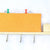 IVEI Utility Key Holder with a Small pin Board and a Handcrafted Wooden Camera - Yellow, Blue