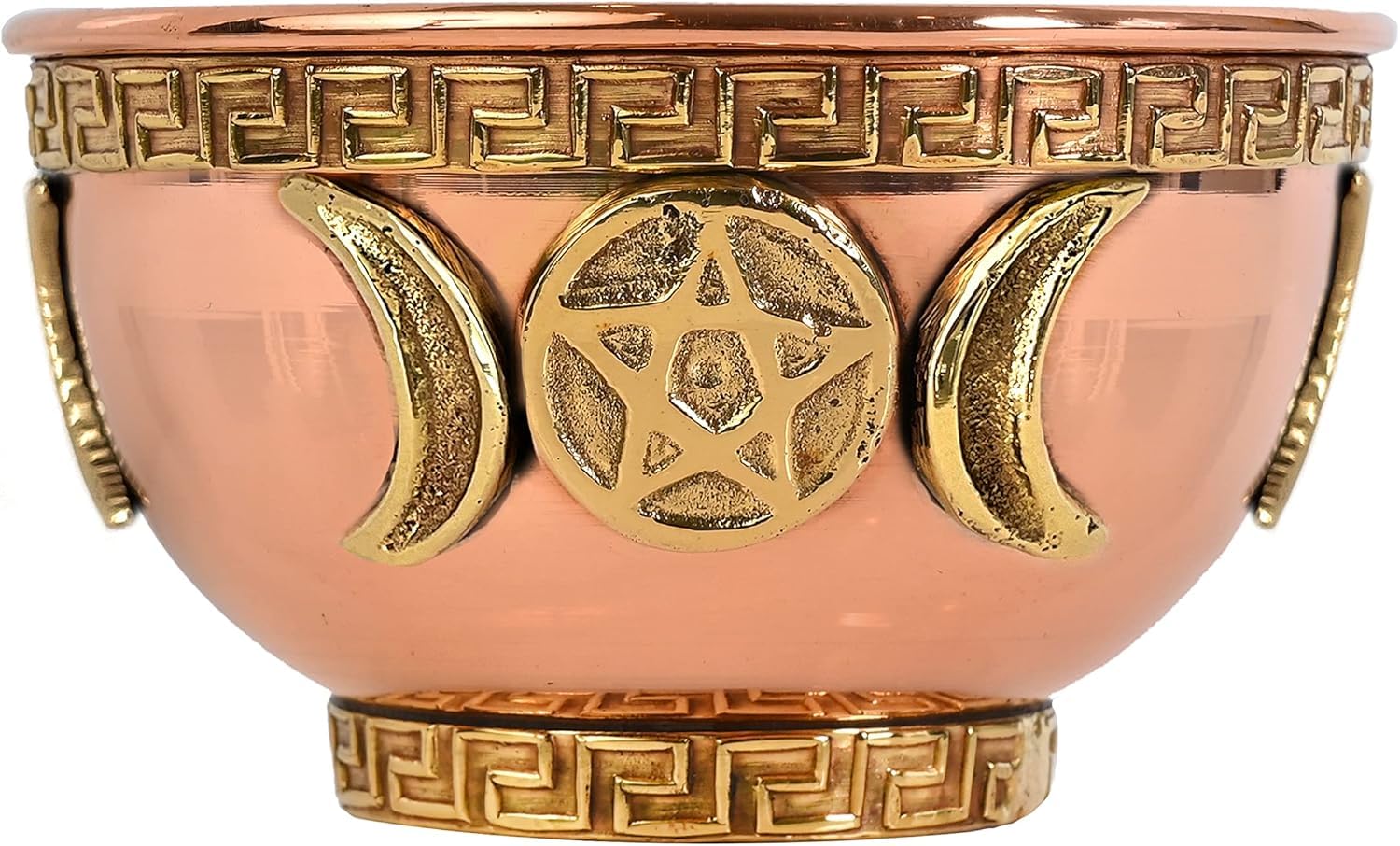 ESPLANADE 3" Copper Offering Bowl | Altar Bowl, Ritual Use, Incense Burner, Smudging Bowl, Decorative Bowl for Home Decor, Housewarming