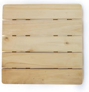 IVEI Wooden DIY Blank Name Plate Base Wood Sheet Craft - Plain Wooden Board Cutouts for Painting Wooden Sheet Craft, Decoupage, Resin Art Work & Decoration (Square, Rectangular, Circular)