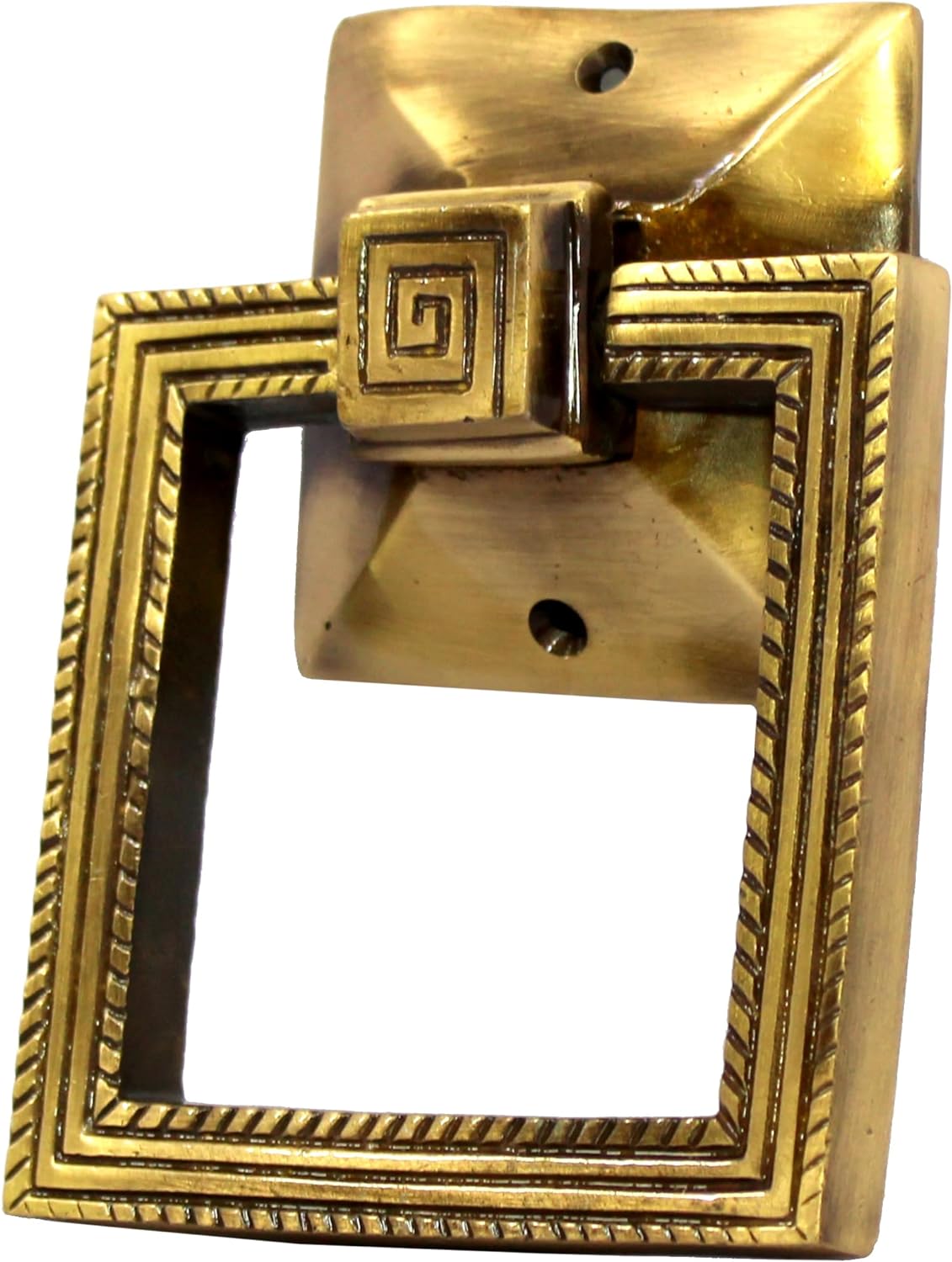 eSplanade Brass Hand Towel Hanger Holder Towel Holding Ring | Bathroom Accessories | Bath Decor - Golden - 5.5" Inches