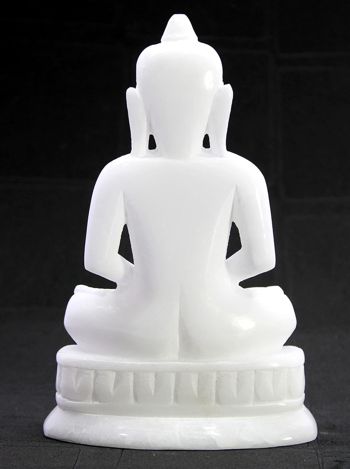 eSplanade Marble Stone Mahaveer Jain ji Mahavir Swami Murti Statue Idol Sculpture - 4.5", 6.5" Inches