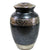 eSplanade Brass Cremation Urn Memorial Jar Pot Container | Full Size Urn for Funeral Ashes Burial | Engraved Metal Urn | Black - 8" Inches