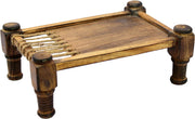 eSplanade Cot Charpai Khaat & Cart Shaped Serving Platter Tableware Serve-ware for Home and Kitchen - Brown