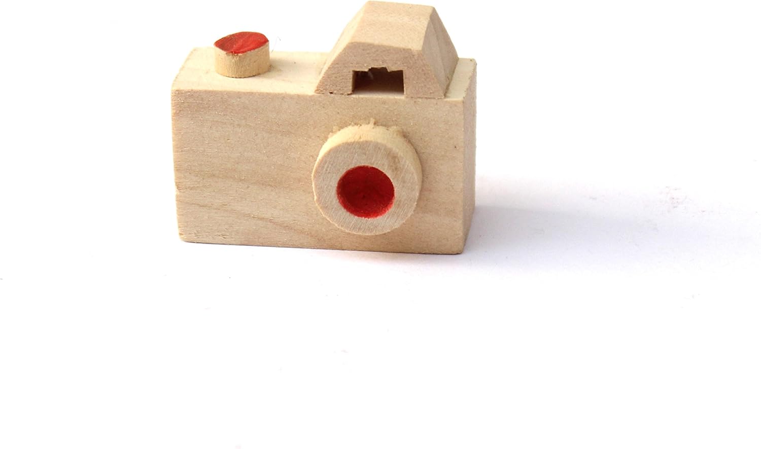 IVEI wooden miniature decorative fridge magnets - wooden handcrafted miniature collection - quirky magnets - budget gifts - set of 6 - for refrigerator.