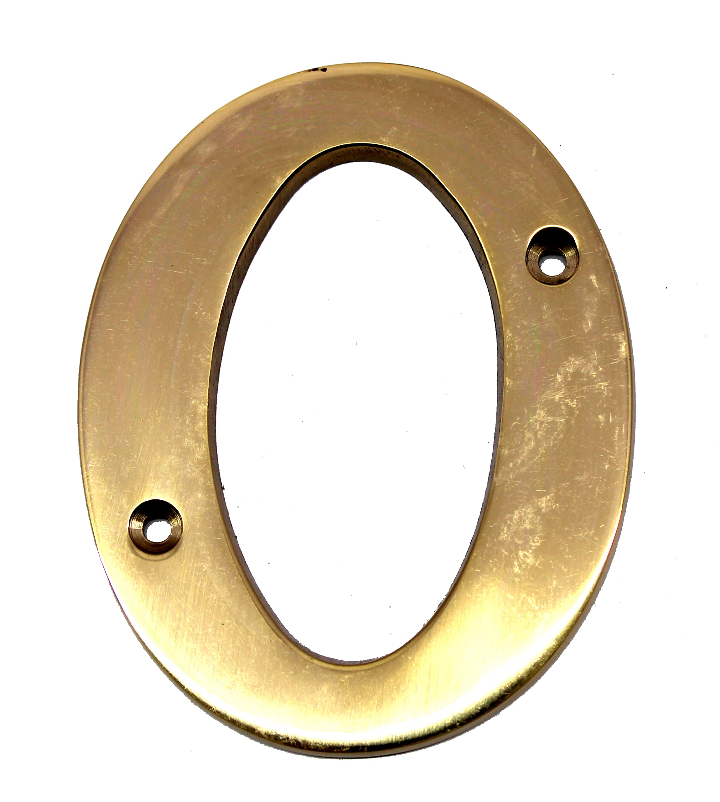 eSplanade Brass House Hotel Door Name Alphabets - Wall Door Plaque Alphabet Letter - Golden - 4" Inches (All Alphabets- 4")