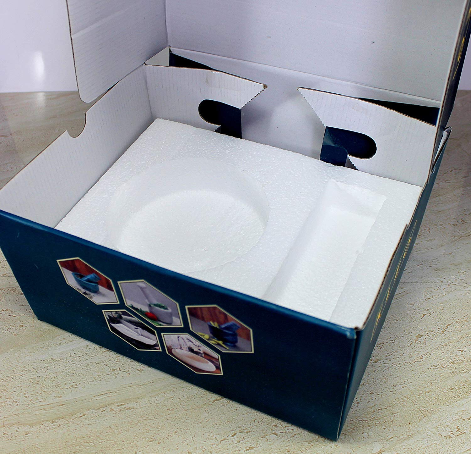 KLEO Marble Stone Mortar and Pestle Set as Okhli Musal Kharad Khallad Spice, Medicine Grinder Masher - 2.5" & 5" Diameter Natural (Beige)