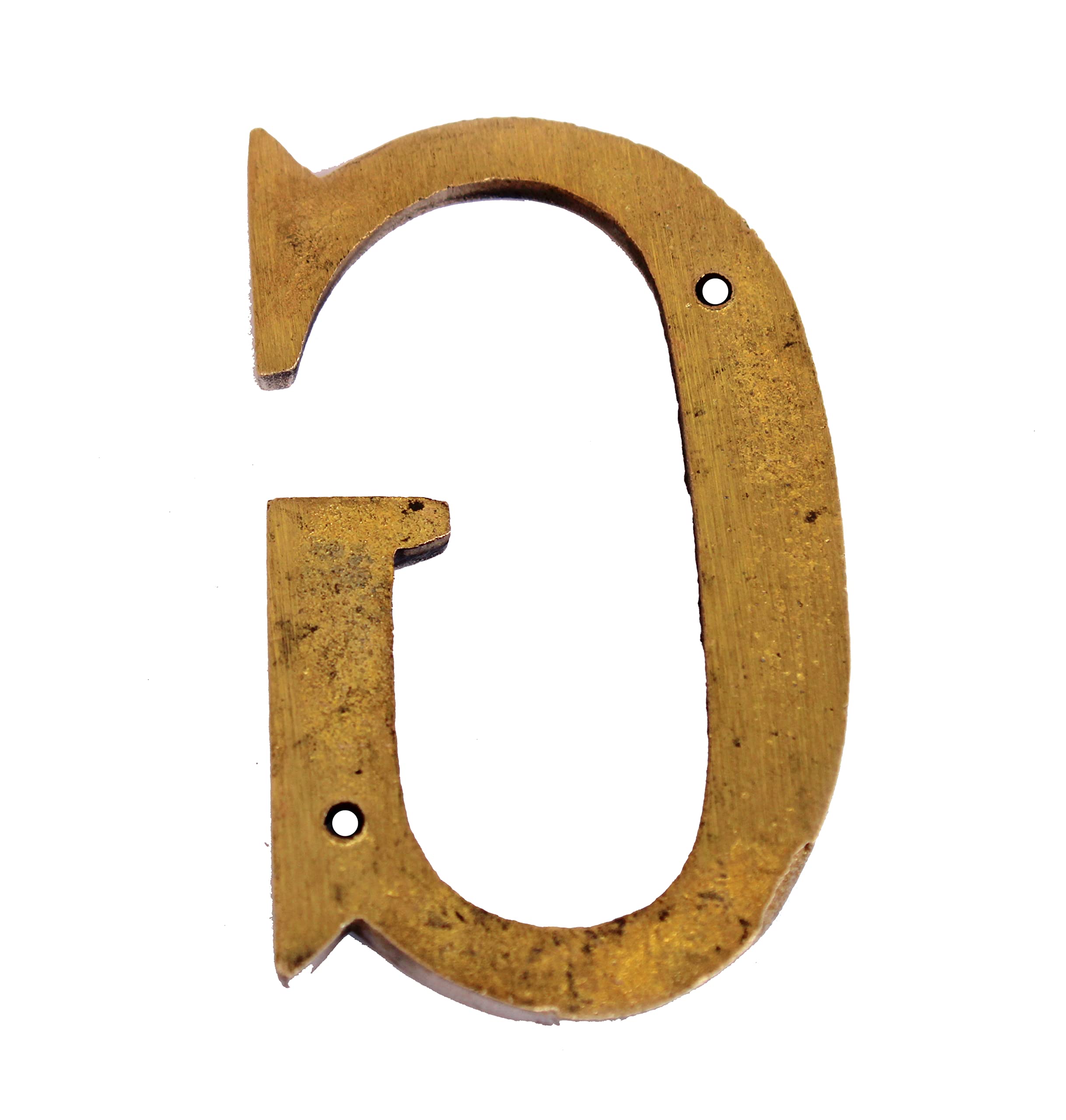 eSplanade - Brass House Hotel Door Name Alphabets - Wall Door Plaque Letter Alphabets - 3" Inches - Golden ("All Alphabet-3")