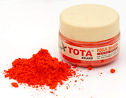 Tota Sindoor for Pooja, Tilak, Hanumanji and Ganesh ji Puja | 100% Lead Free | Pack of 4 (20gm x 4) | Colour - Orange