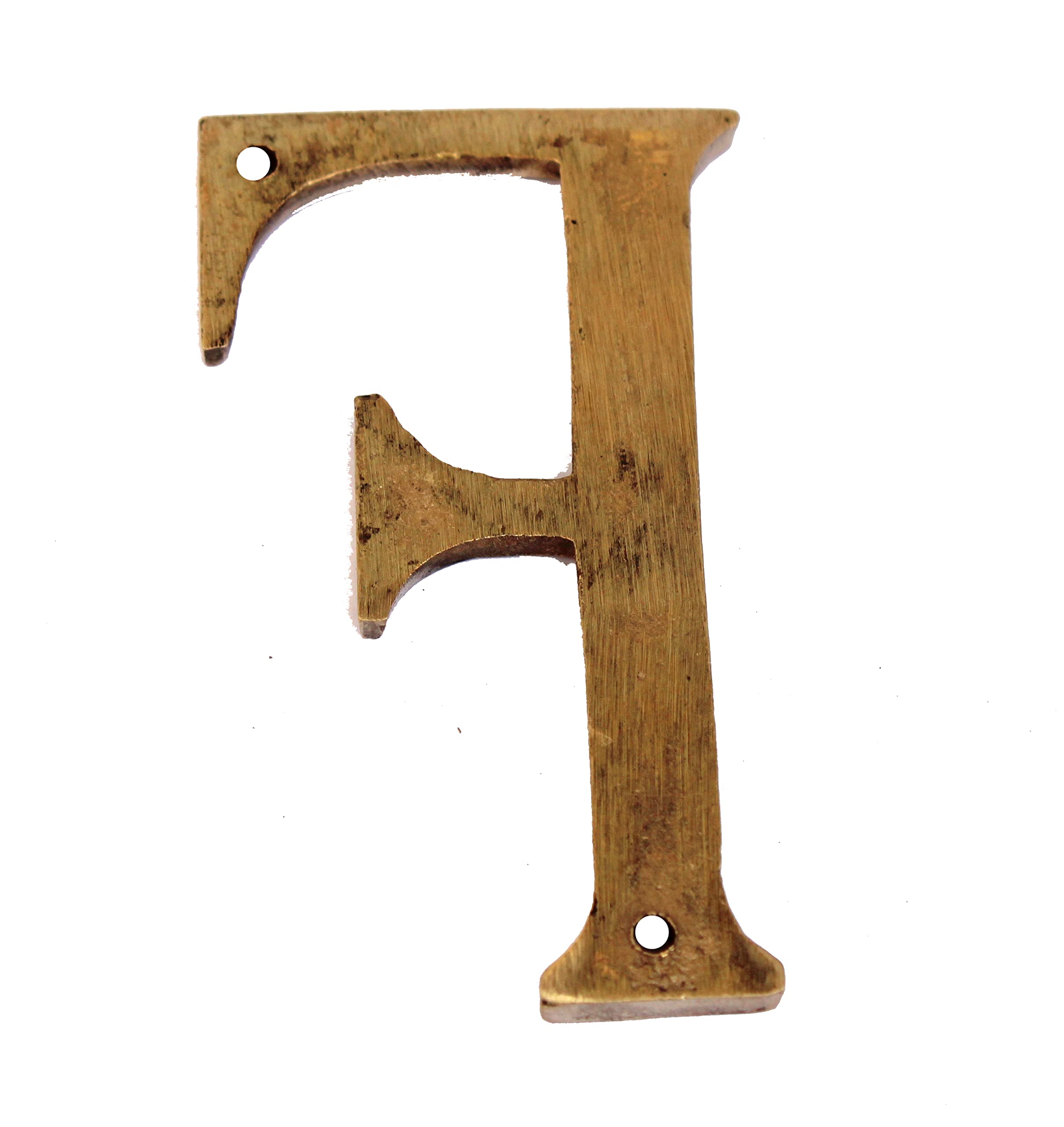 eSplanade - Brass House Hotel Door Name Alphabets - Wall Door Plaque Letter Alphabets - 3" Inches - Golden ("All Alphabet-3")