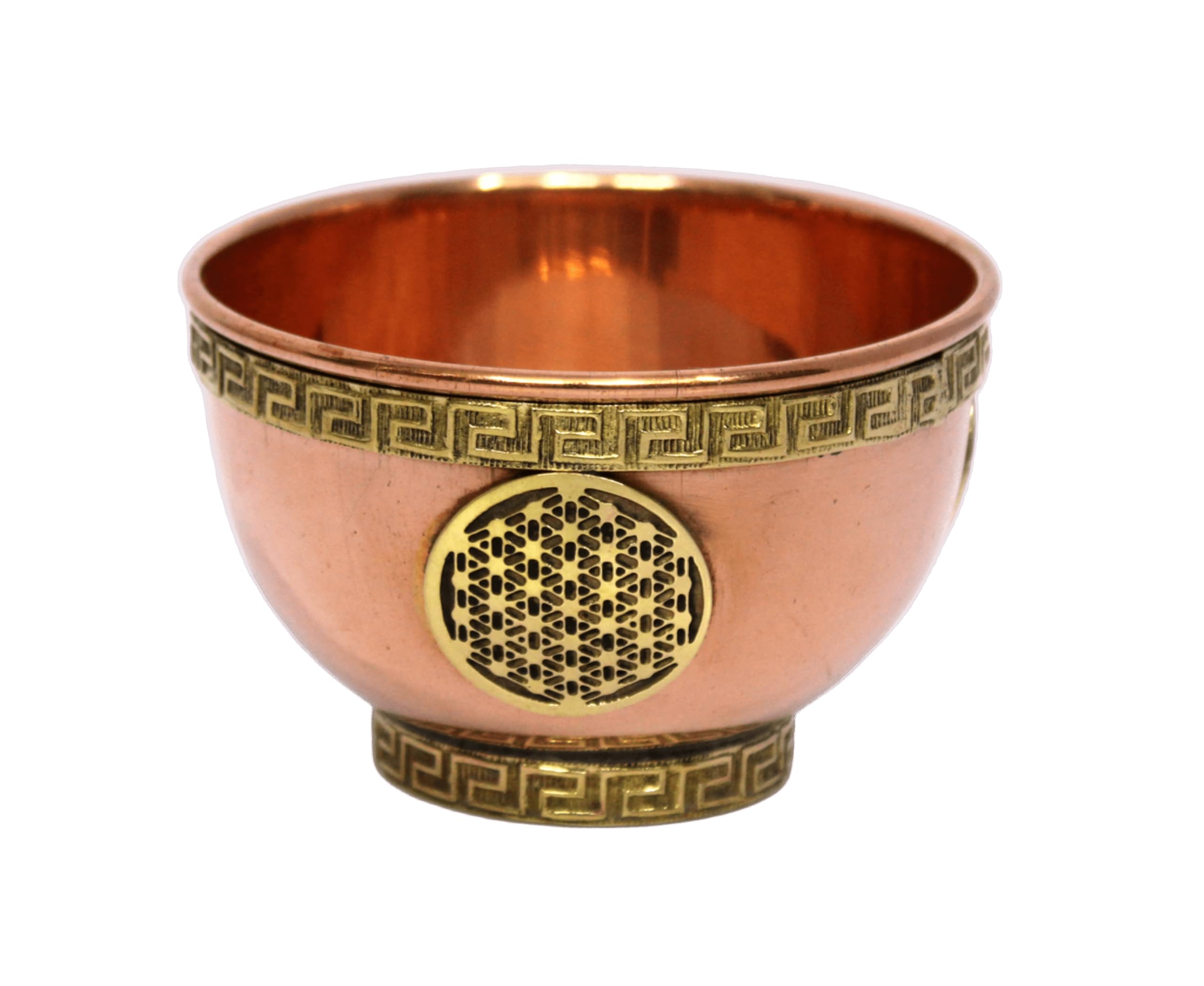 ESPLANADE 3" Copper Offering Bowl | Altar Bowl, Ritual Use, Incense Burner, Smudging Bowl, Decorative Bowl for Home Decor, Housewarming