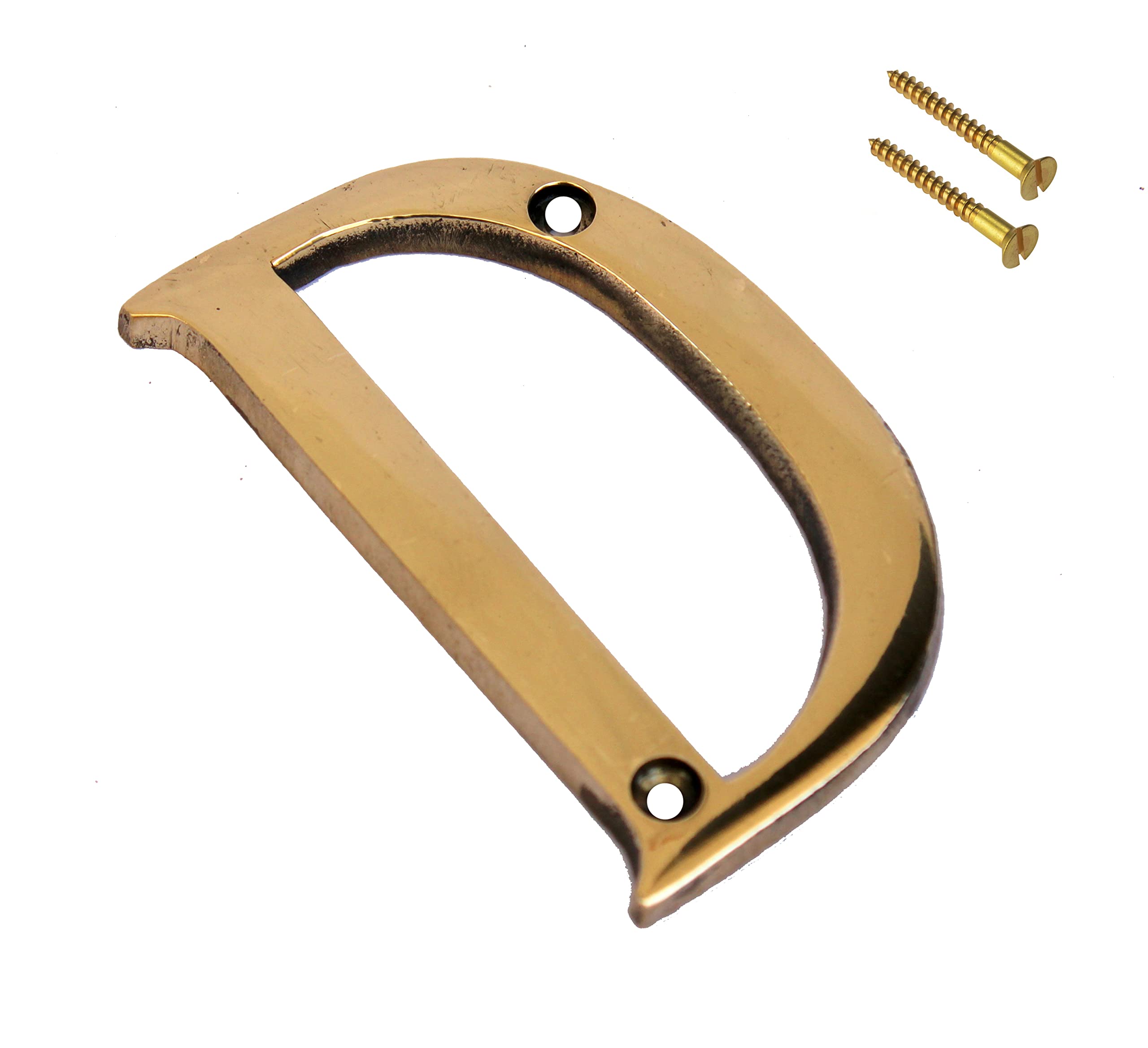 eSplanade - Brass House Hotel Door Name Alphabets - Wall Door Plaque Letter Alphabets - 3" Inches - Golden ("All Alphabet-3")